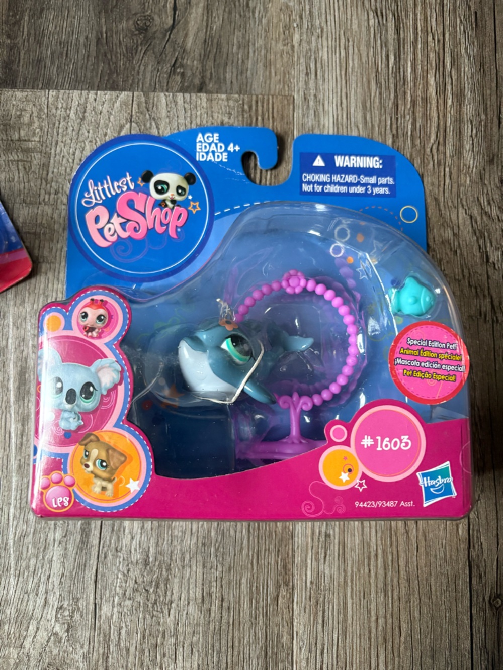 LPS Dolphin #1603 limited edition NIB Littlest Petshop